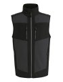 Heren Bodywarmer E-Volve Softshell Regatta TRA907 ash-black